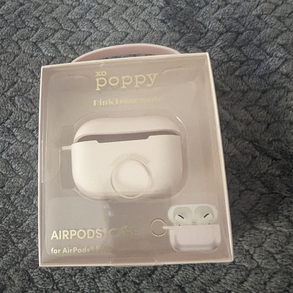XO Poppy Pink Lemonade Pink AirPods Pro Case, Brand New in Original Packaging